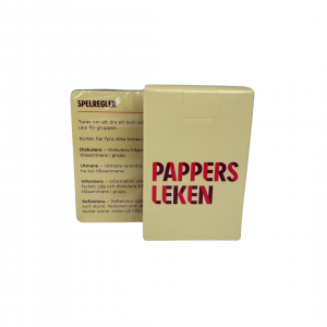 PPFF0100 PAPPERSLEKEN kortspel