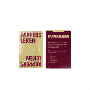 PPFF0100 PAPPERSLEKEN kortspel