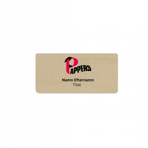 PPFF0101 Namnbricka 62x32mm