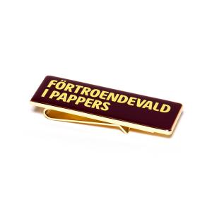 PPFF0107 Metallskylt Förtroendevald