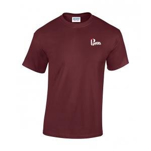 PPFF0111 T-shirt, vinröd  